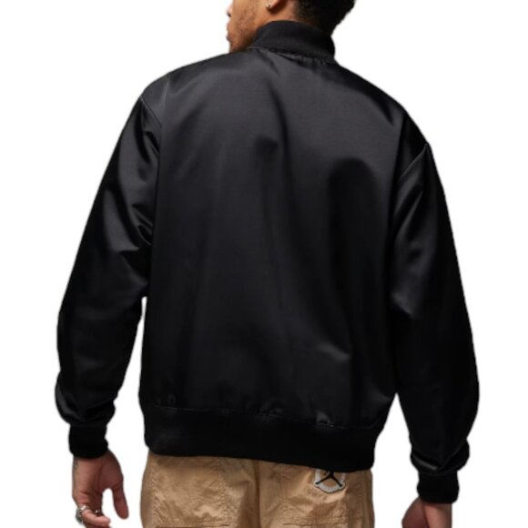 Jordan Flight MVP Varsity "Wheaties" Black Nike Jacket DV7578-010 Mens Large NEW - Picture 2 of 16